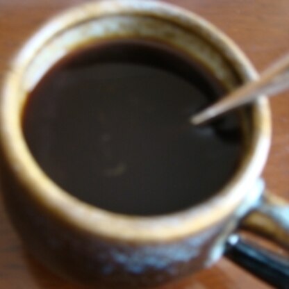 黒蜜ラヴ～( *´艸｀)♪この優しくコクある黒蜜ちゃんが入るとコーヒーが
二倍も三倍も美味しくなっちゃうよね♪黒蜜ってエライね～(*´∀｀*)♪